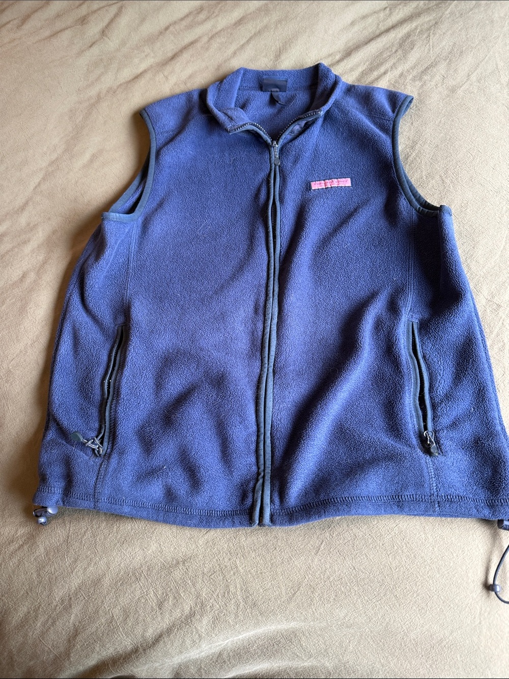 ✨Vintage✨ Vineyard Vines Navy Blue Fleece Vest